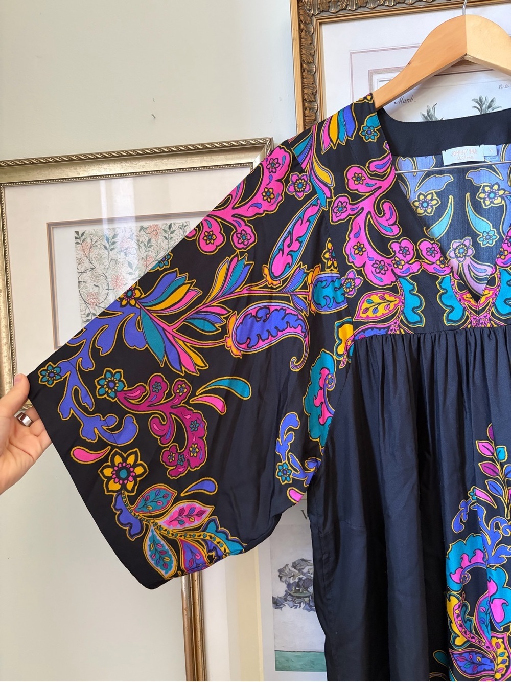 Johnny Was Fatima Easy Coverup Dress XS - Picture 8 of 12